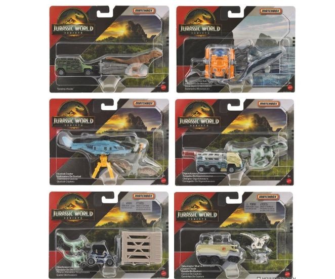 Masinuta Matchbox Jurassic World Dino Transporters - asst.