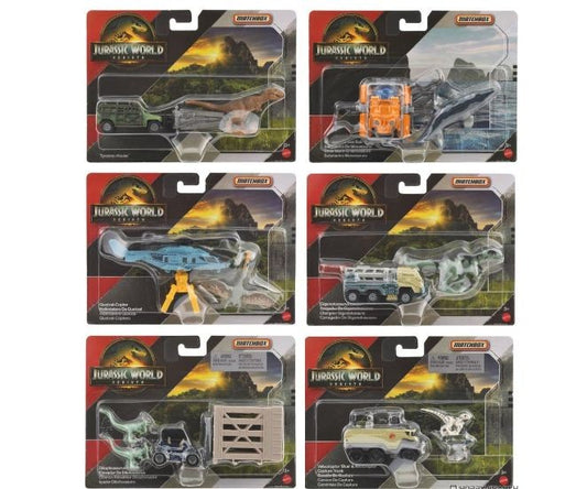 Masinuta Matchbox Jurassic World Dino Transporters - asst.