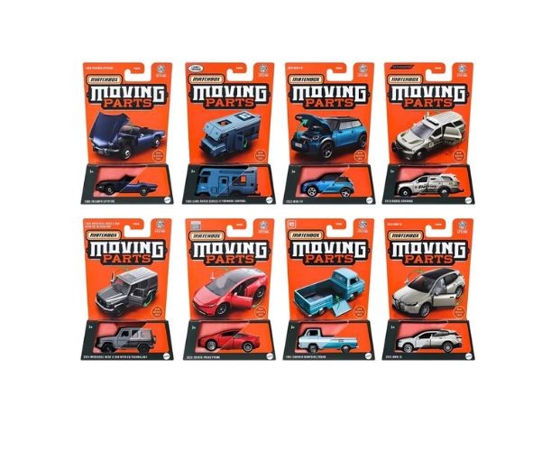 Matchbox masinuta metalica Moving Parts, asst.