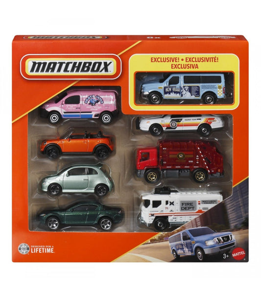 Set 8 masinute Matchbox - Exclusiv - Nissan NV Van