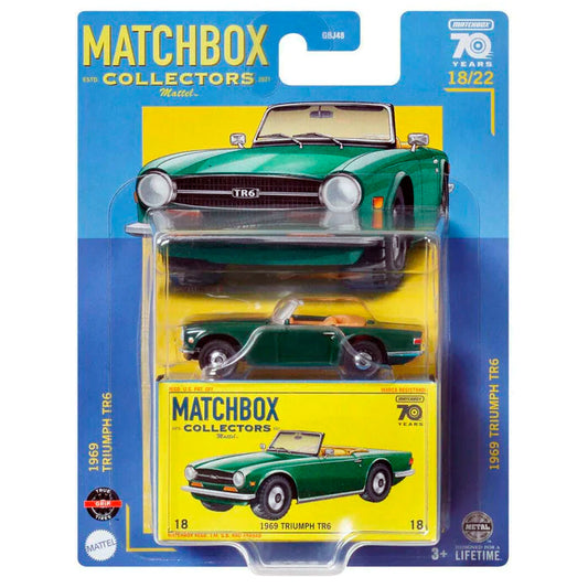 Matchbox de colectie Premium 1:64 - 1969 Triumph TR6 / 2