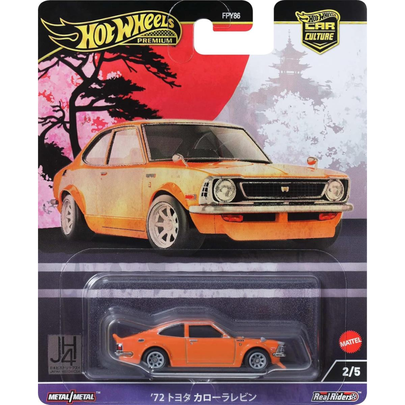 Hot Wheels Premium Car Culture ’72 Toyota Corolla Levin / 2