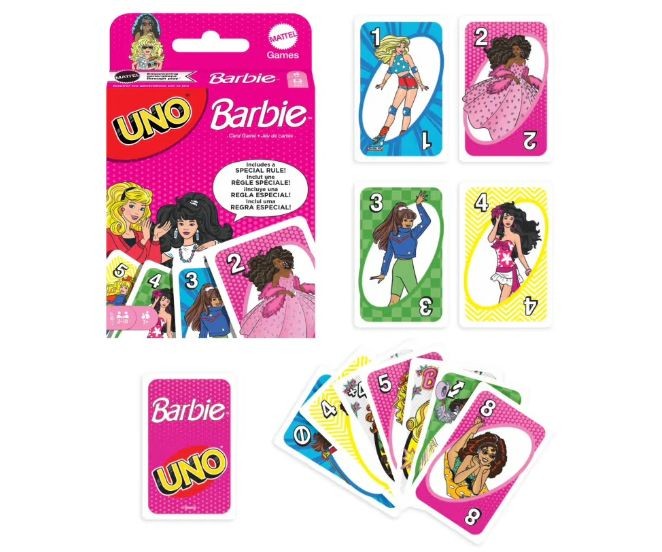 Carti de Joaca UNO Barbie / 8