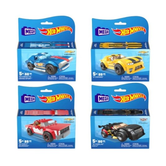 MEGA Masini de curse cu pilot Hot Wheels, asst. / 4