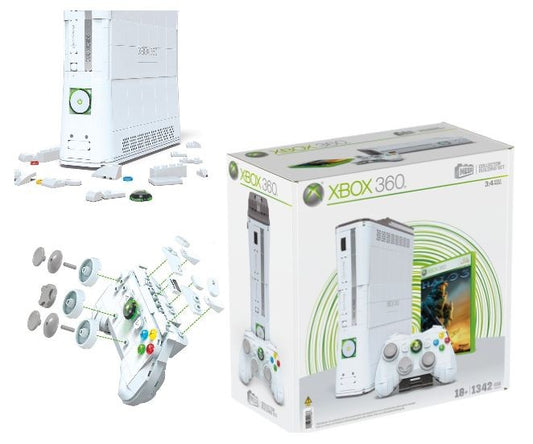 Set constructie Mega Bloks Consola Xbox, 1342 piese / 1