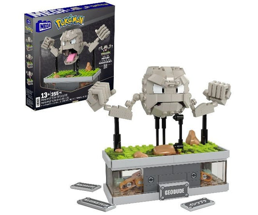 Set constructie Mega Bloks Pokemon Geodude, 355 piese / 5
