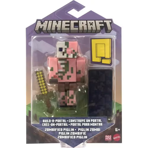 Figurina Minecraft Core Action - Zombified Piglin