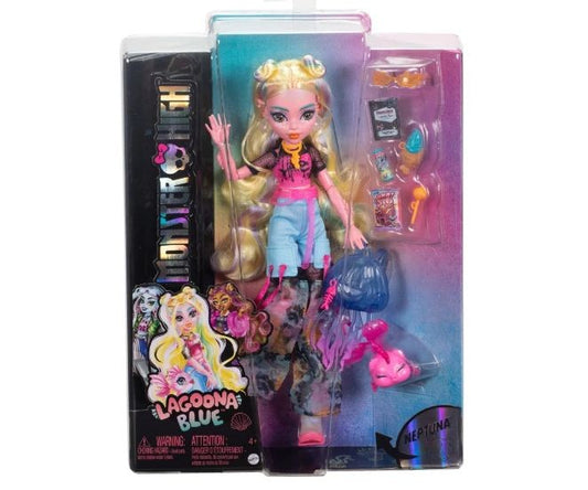 Papusa Monster High cu animal de companie - Lagoona Refresh / 4