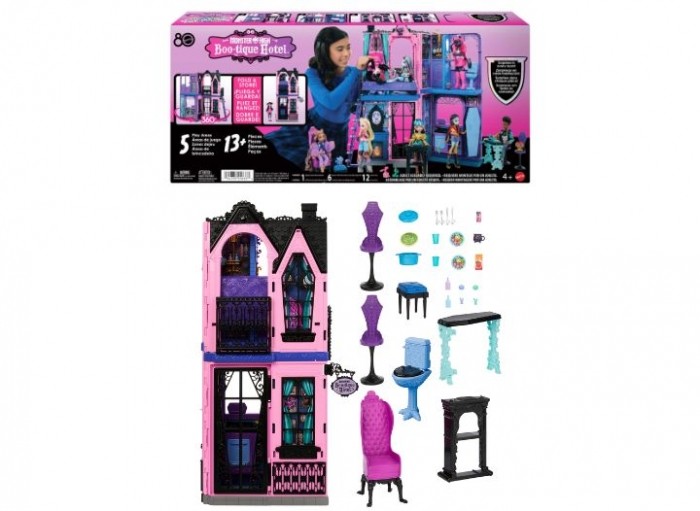 Casa de papusi Monster High Boo-tique Hotel