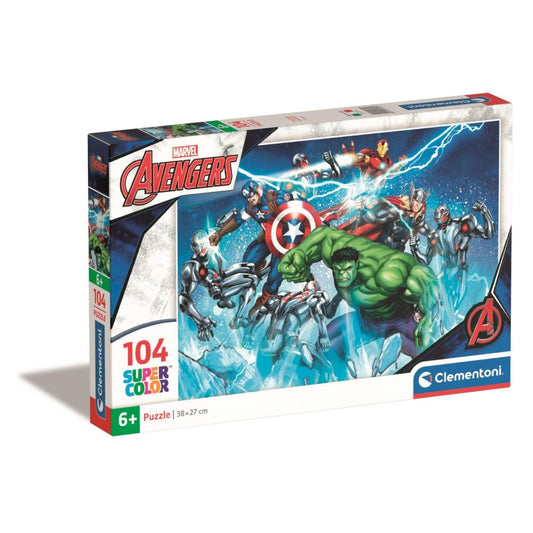 Puzzle Clementoni Super 104 Piese - Marvel Avengers