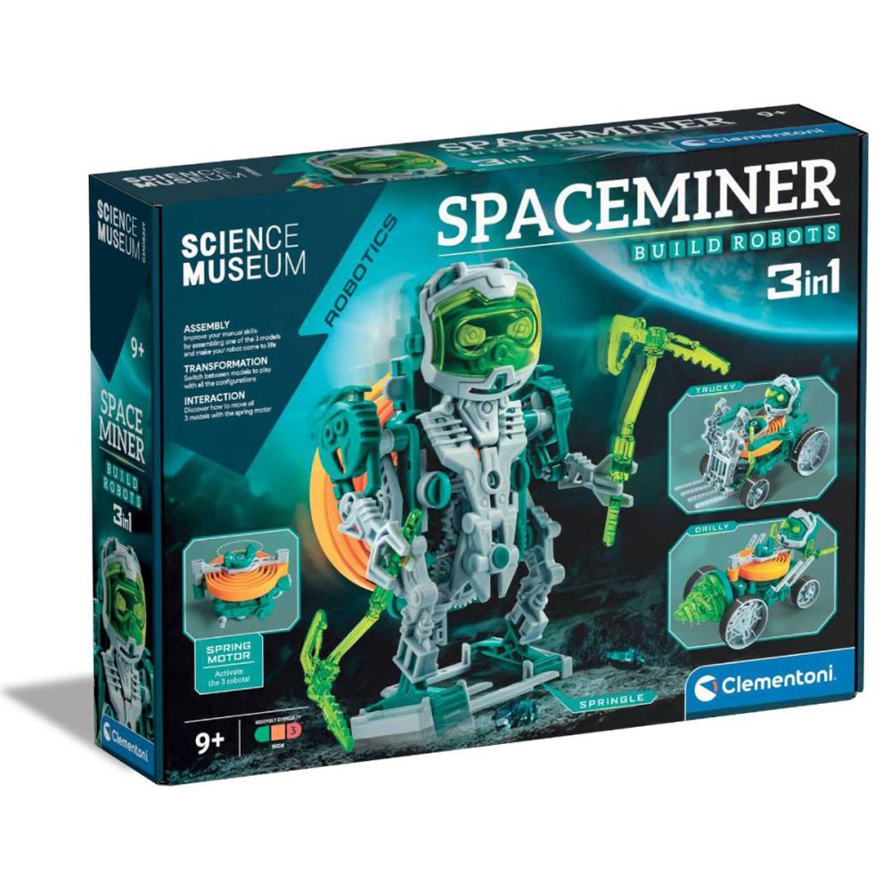 Space Miner - Robot construibil 3 in 1 / 6