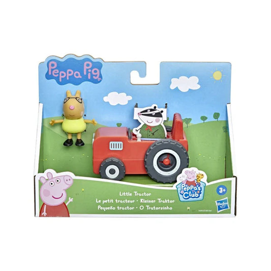 Set figurina si mini vehicul Peppa Pig, Little Tractor / 1