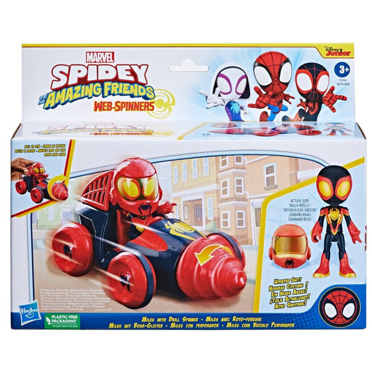 Set masinuta si figurina Miles with Drill Spinner / 1