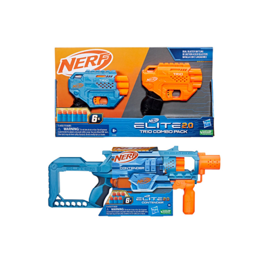 NERF Elite 2.0 Trio Combo Pack / 4