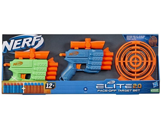 Blaster Nerf Set Elite 2.0 Face Off Target Set / 6