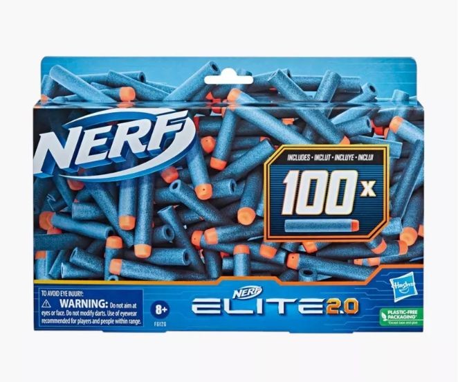 NERF Elite 2.0 - 100 proiectile / 8