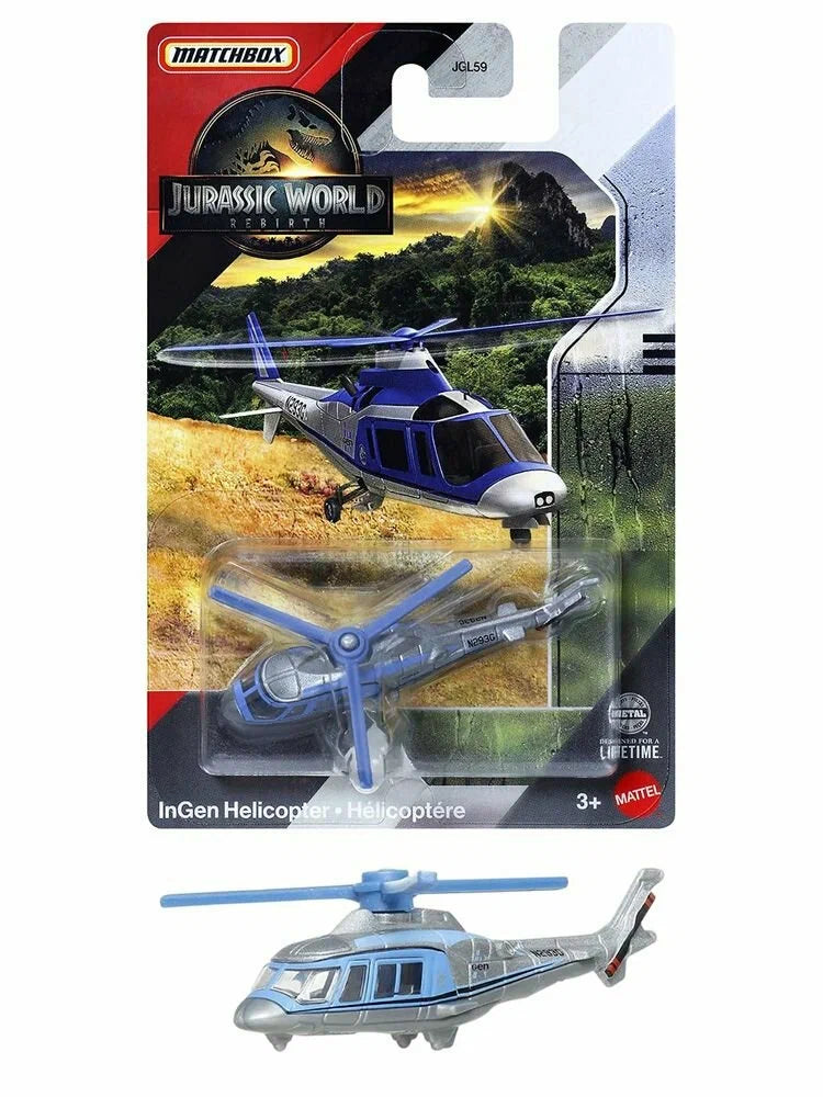 Matchbox Jurassic World 1:64, InGen Helicopter