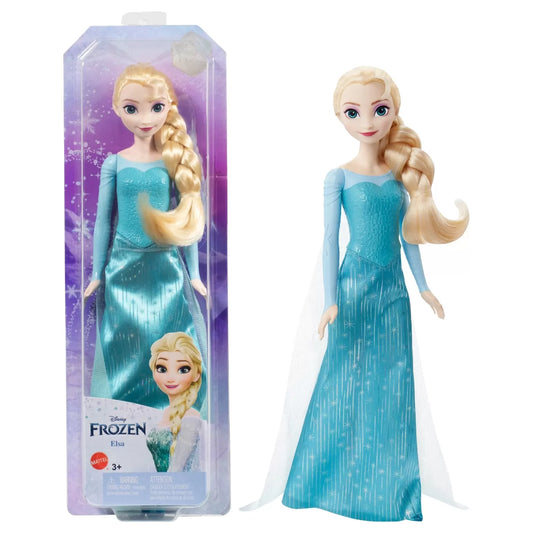 Papusa Frozen Elsa cu rochie albastra  / 5