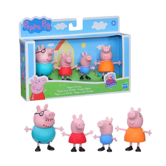 Peppa Pig Familia 4 figurine - Familia
