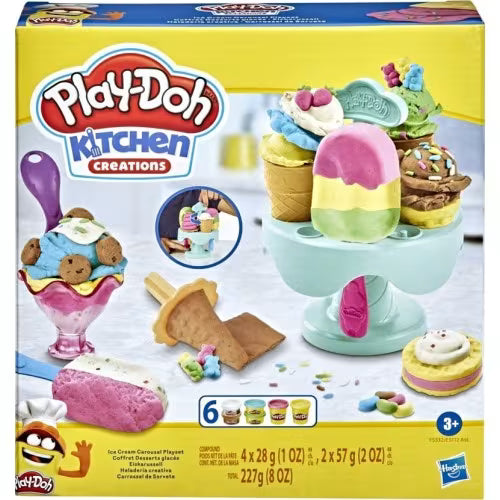 Set Play-doh Kitchen Creations Ice Cream Carouse