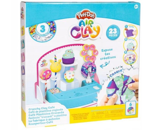 Set Play-Doh Air Clay - Crunchy Clay Cafe / 6