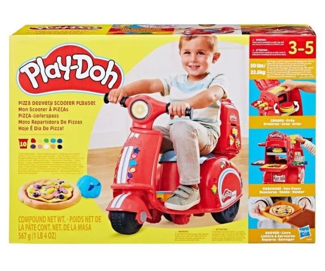 Play-Doh Plastilina Pizza Delivery Scooter / 1