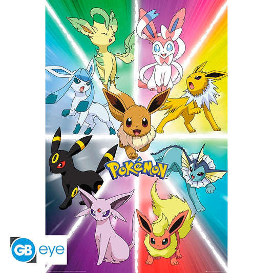 POKEMON - Eevee Evolution - Poster (91.5x61)