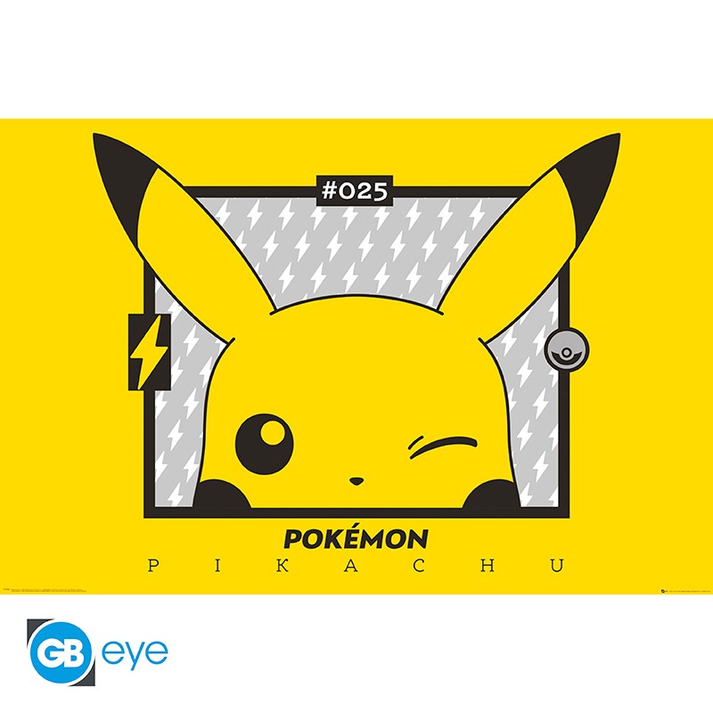 POKEMON - Pikachu Wink - Poster (91.5x61)