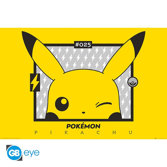 POKEMON - Pikachu Wink - Poster (91.5x61)