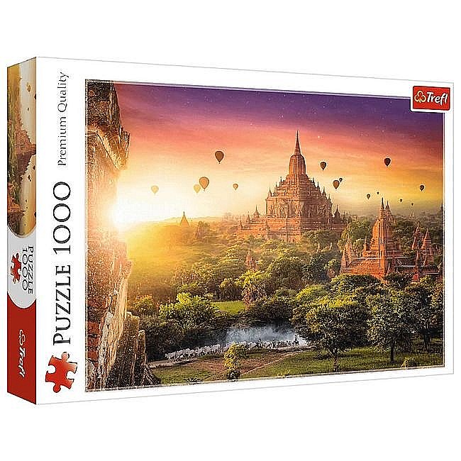 Puzzle 1000 piese - Templu antic in Burma / 18