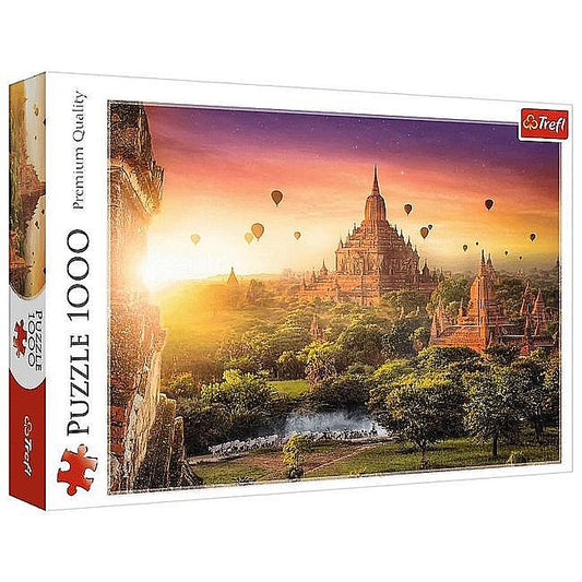 Puzzle 1000 piese - Templu antic in Burma / 18