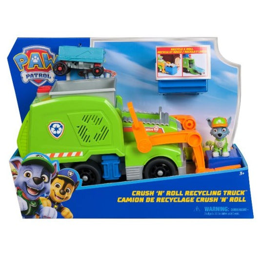 Paw Patrol Camionul de reciclare Crush' N' Roll