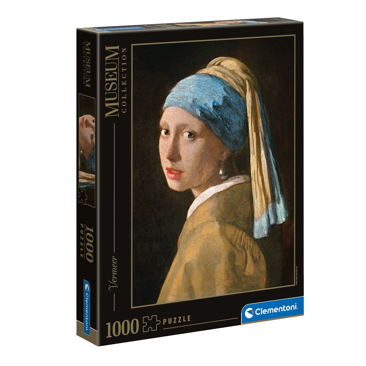 Puzzle Compact 1000 Piese Museum - Girl With The Pearl Earring / 6