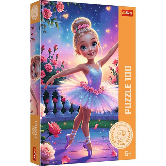 Puzzle 100 piese - Mica Balerina / 10