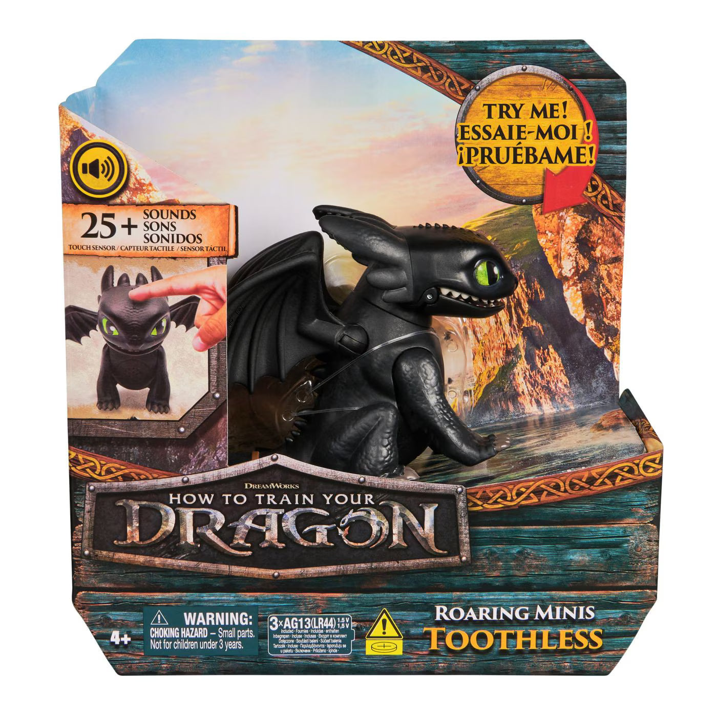 How To Train Your Dragon Roaring Minis - Toothless