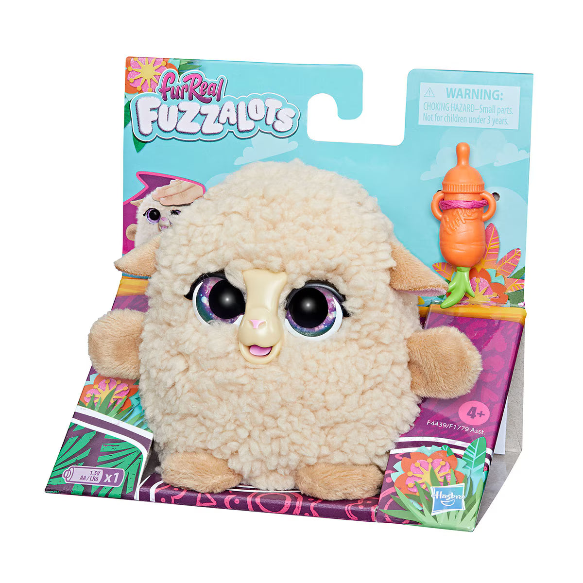 Furreal Fuzzalots Animale de companie interactive - miel