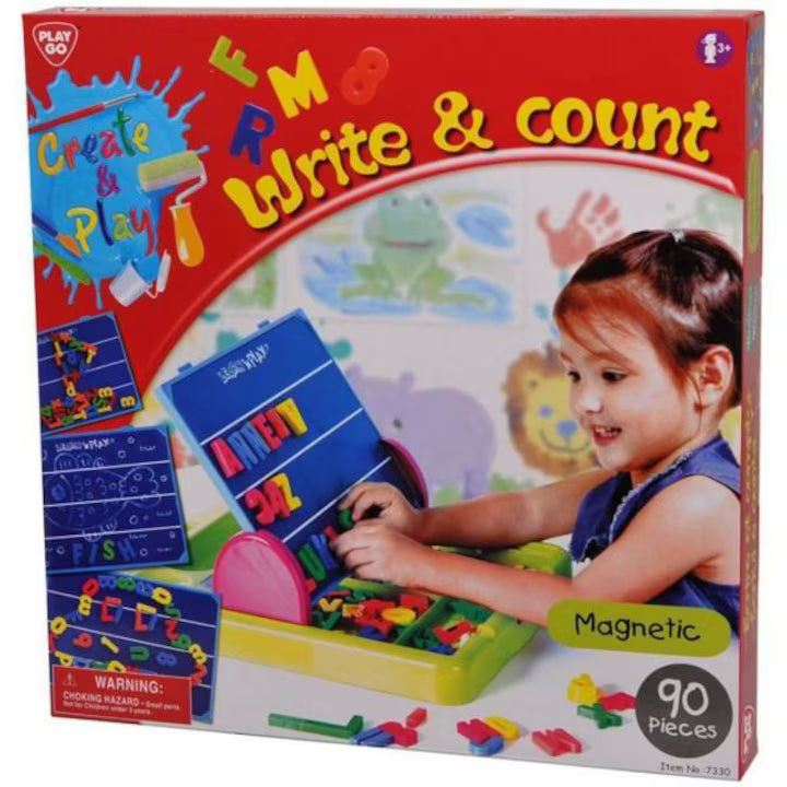 Write & Count - Tabla magnetica educativa / 10
