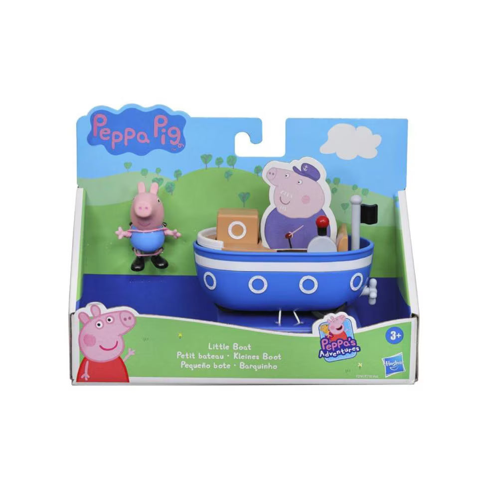 Set figurina si vapor Peppa Pig, Little Boat / 1