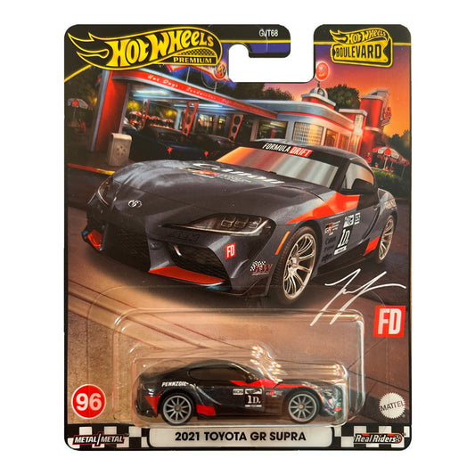 Hot Wheels Premium Boulevard 2021 Toyota GR Supra