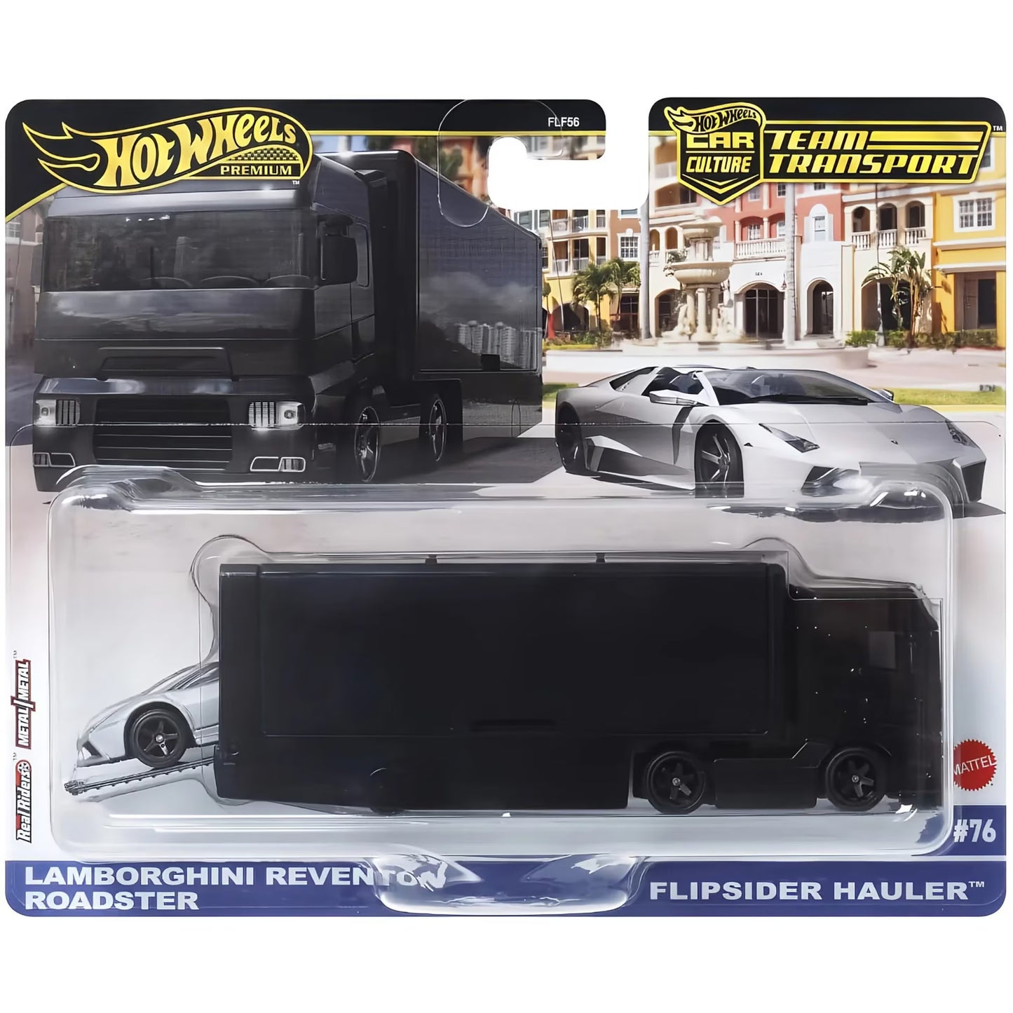 Team Transport - 76 Lamborghini Reventon Roadster & Flipsider Hauler / 1