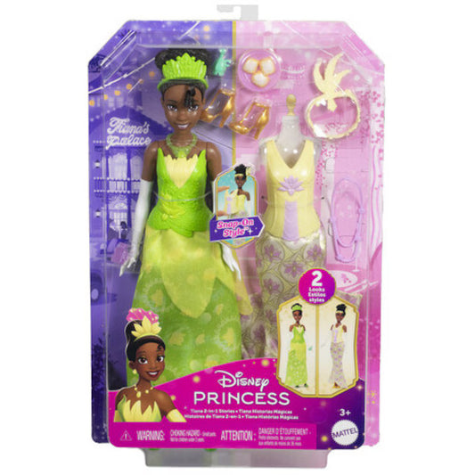 Papusa Disney Princess cu 2 tinute, 30 cm - Tiana / 1