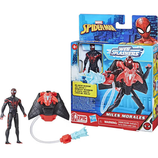 Figurina Spider-man Web Splashers - Miles Morales