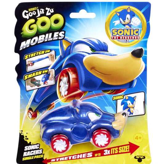 Figurina Goo Jit Zu Sonic Stretches - Sonic