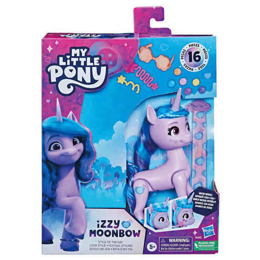 Figurina My Little Pony Izzy Moonbow cu 16 Accesorii / 4