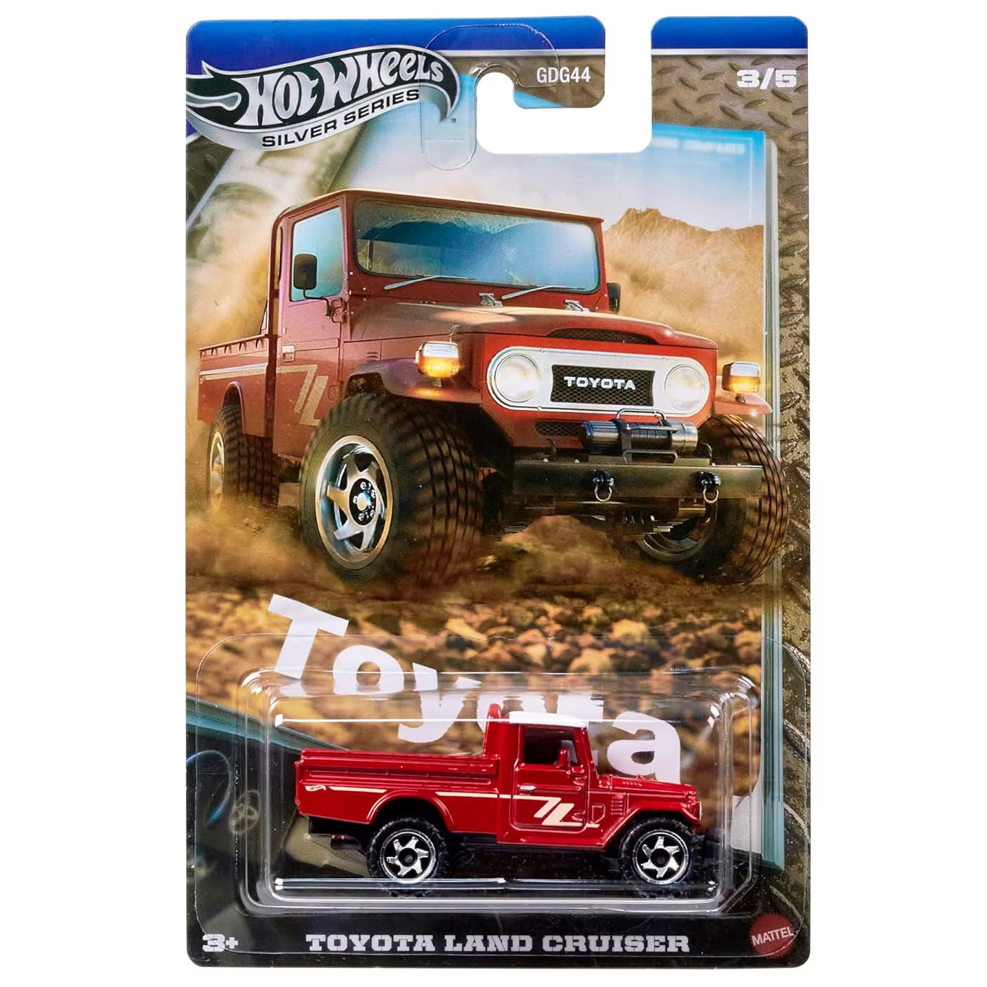 Hot Wheels Silver Series -Toyota Land Cruiser