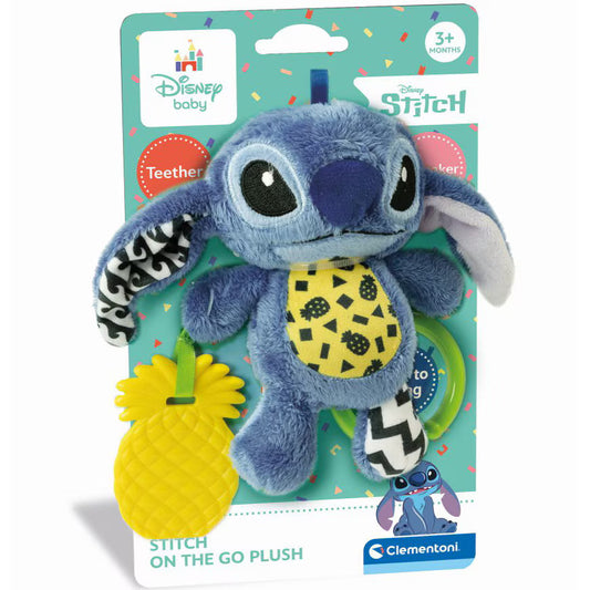 Stitch On The Go Plush - Jucarie Plus + Dentitie Stitch / 6