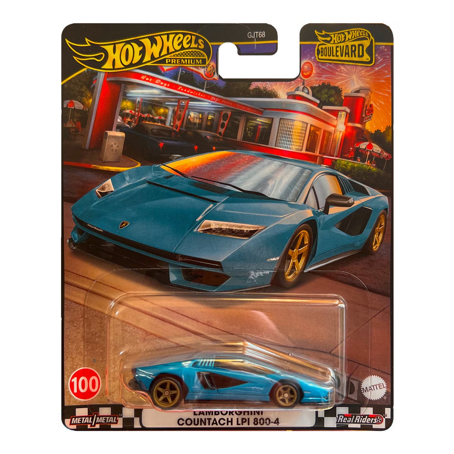 Hot Wheels Premium Boulevard Lamborghini Countach LPI 800-4