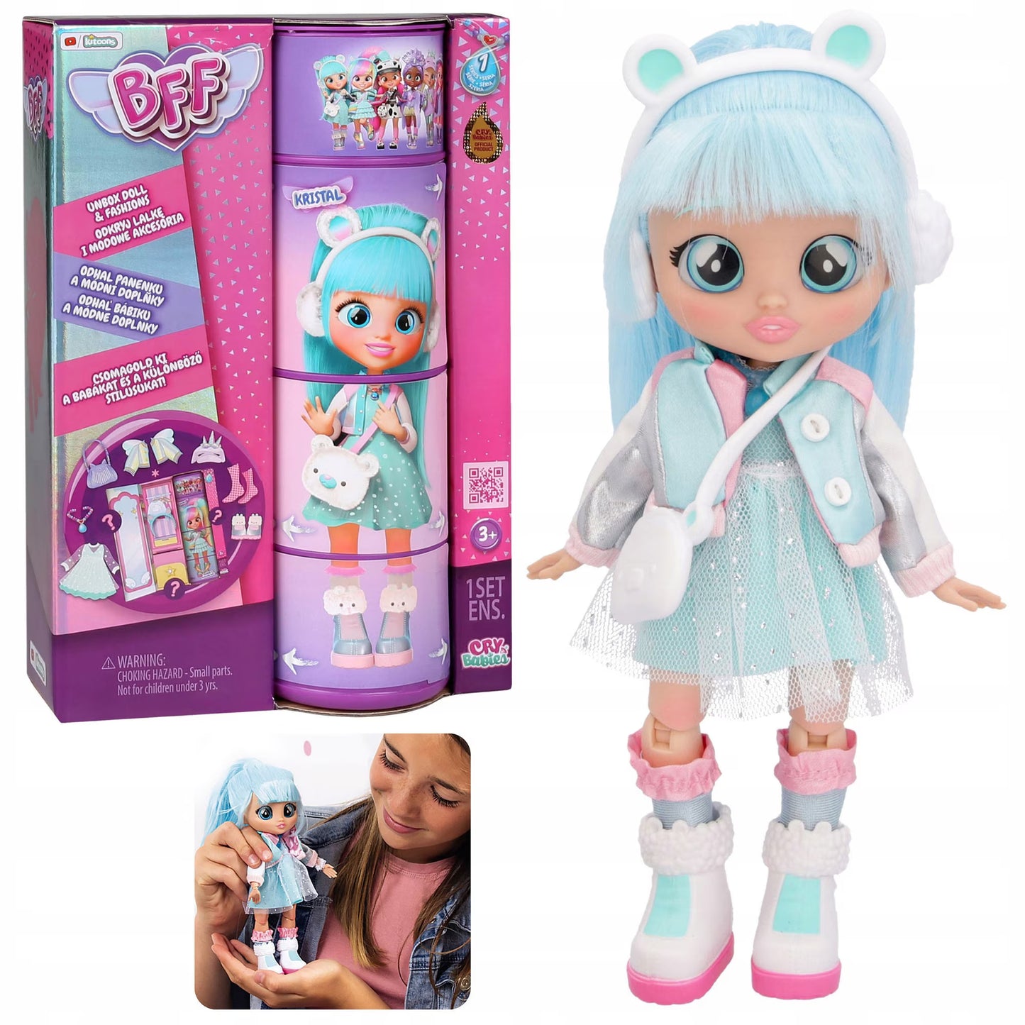 Cry Babies BFF - Papusa Kristal