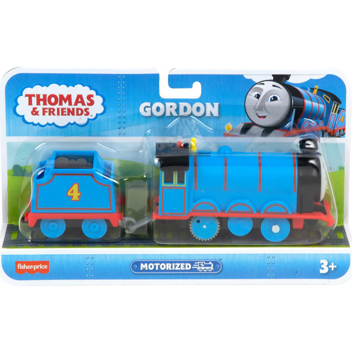 Locomotiva motorizata Thomas si prietenii Gordon cu vagon / 2