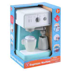 Aparat de cafea albastru cu capsule
